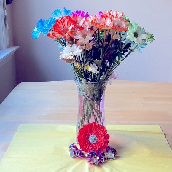 🔶TIEKS ORANGE FLOWER 🔶 NWOT 🔶 - Picture 1 of 16